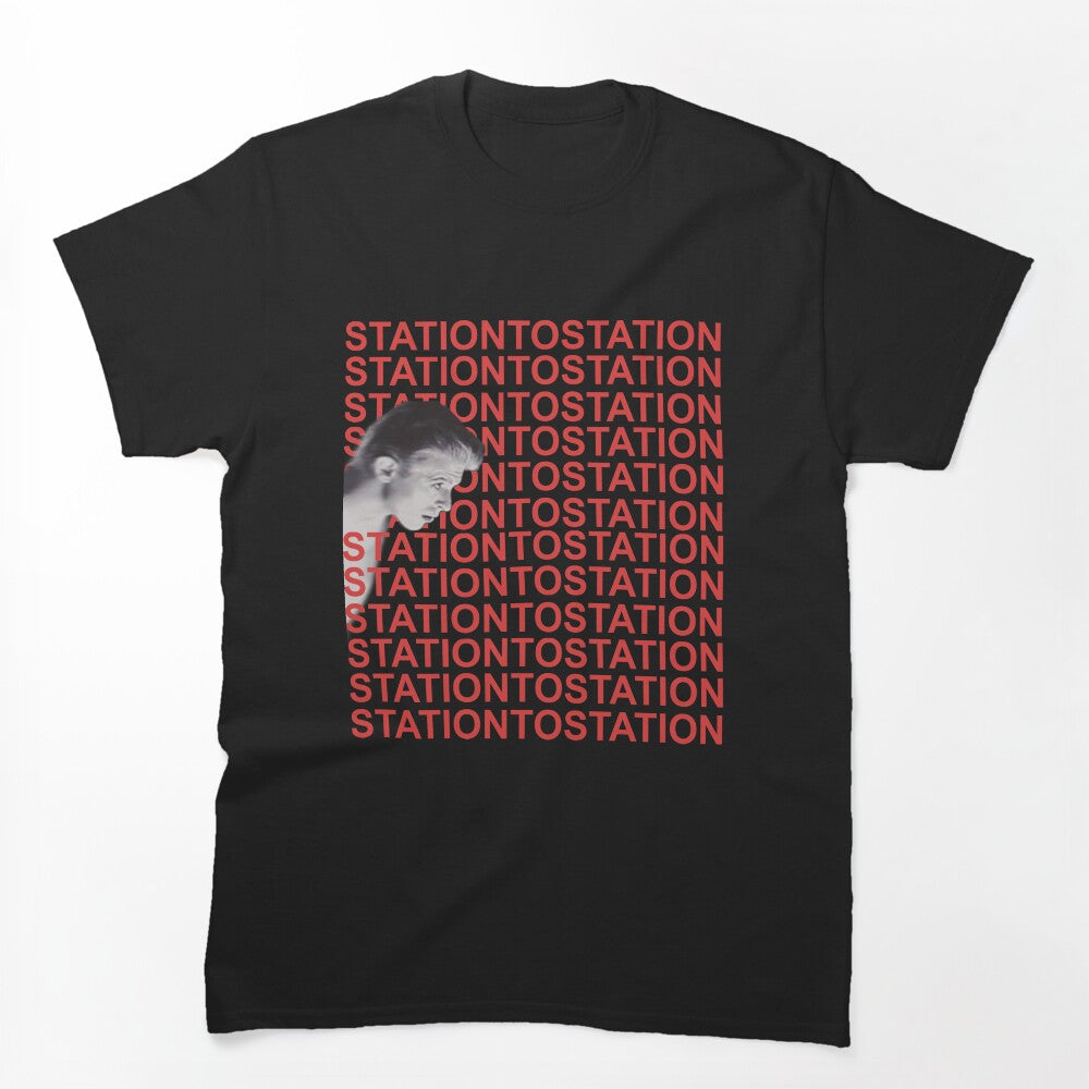 Station To Station David Bowie Shirt