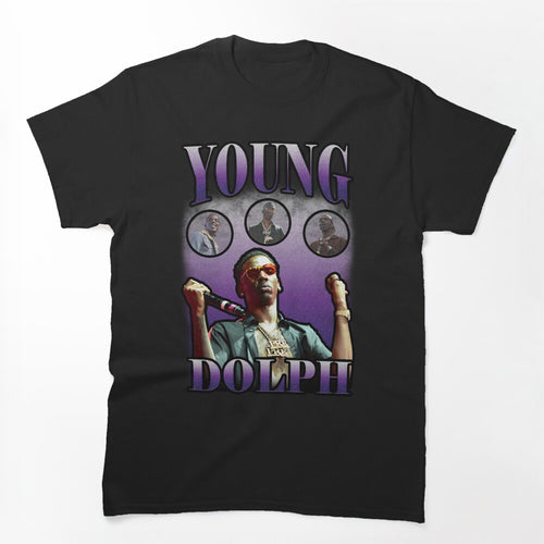 Young Dolph Purple Bootleg Vintage Shirt
