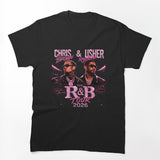 Chris Brown Usher R&B Tour 2026 Concert Design Shirt