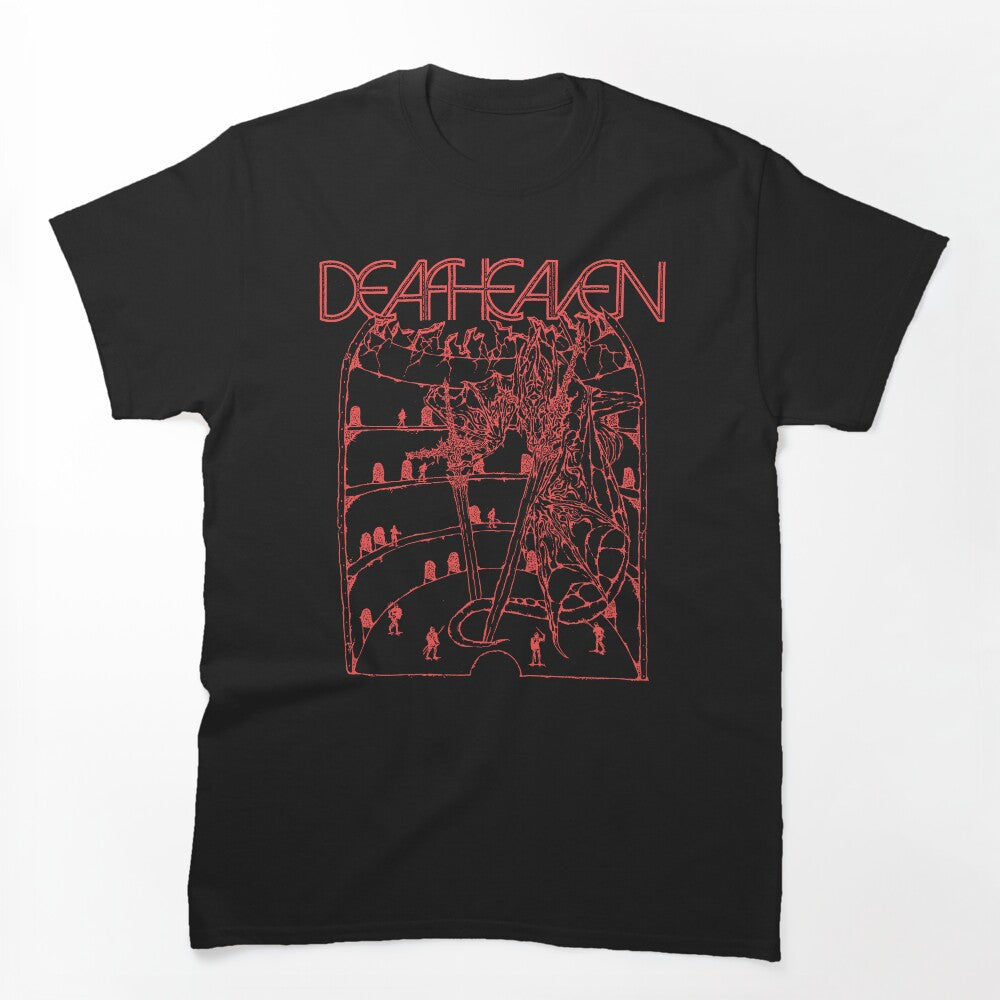 Red Silhouette Shoegaze Shirt