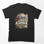 Kentucky Vintage Travel Badge The Bluegrass State Shirt