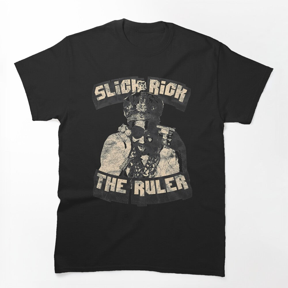 Slick Rick The Ruler Old School Hip Hop Tribute Design Shirt