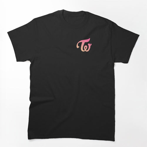 TWICE LOGO APRICOT NEON MAGENTA Shirt