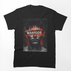 Warrior Portrait Grunge Streetwear Theme Shirt