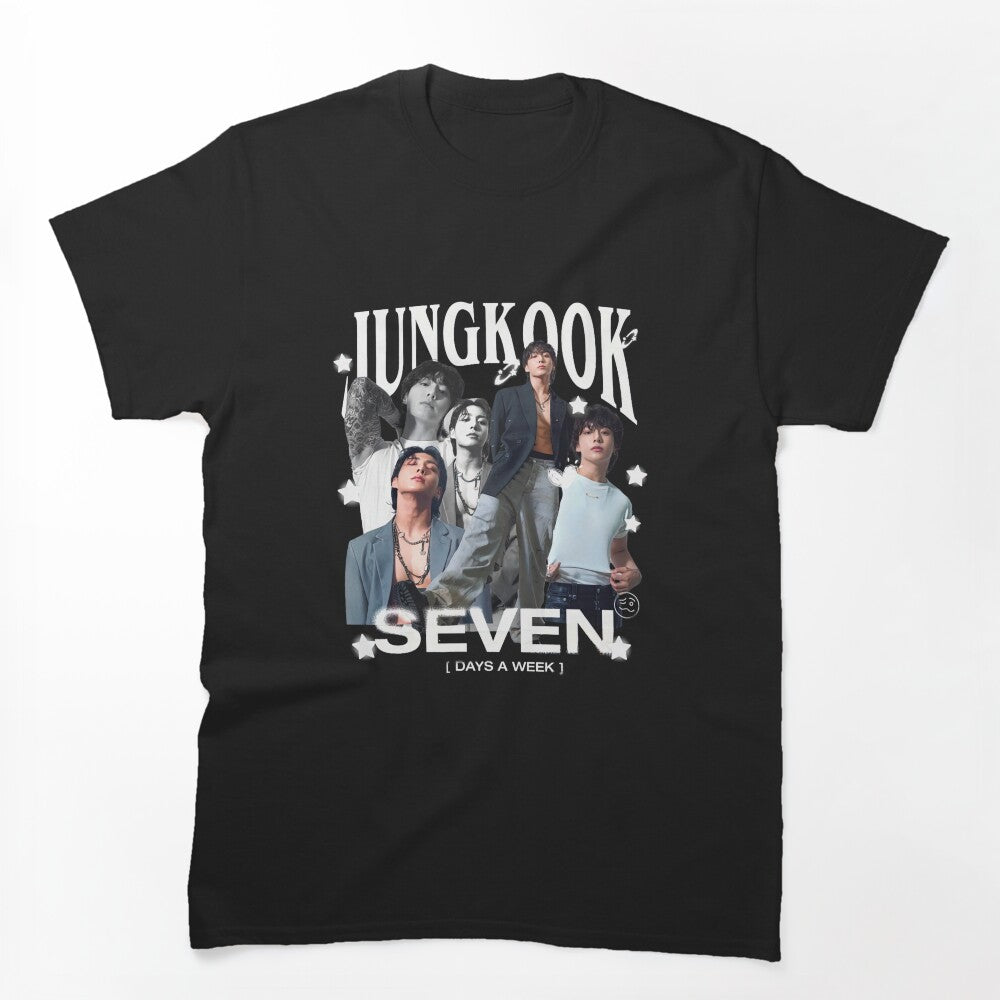 Retro Jungkook Seven Shirt