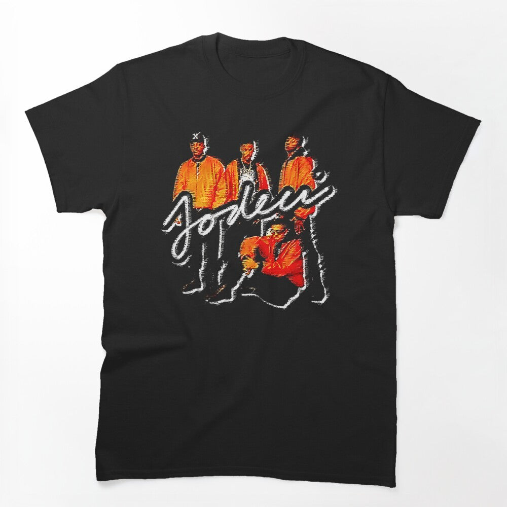 Portrait In Orange Jackets Shirt