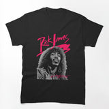 RICK JAMES 80S STYLE BLACK BACKGROUND Shirt