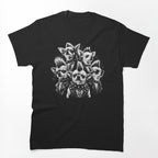 Punk Chihuahua Dogs Funny Punk Rock Dog Lover Design Shirt