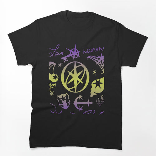 Katseye Member Graphic Kpop Kpop Comfort Colors Katseye Member Logo Shirt