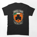 House Of Pain Fine Malt Lyrics Retro Irish Shamrock Crest Shirt