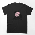 Funny Grumpy Girl Retro Metal Shirt