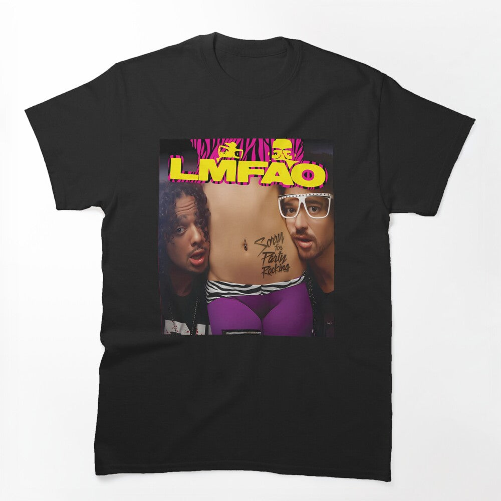 LMFAO Sorry For Party Rocking Album Cover Graphic Shirt