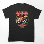UFO Band Strangers In The Night 1978 Tour Graphic Shirt
