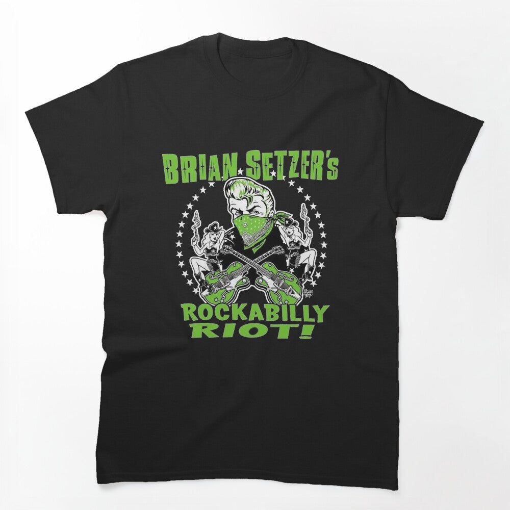 Brian Setzer Stray Cats Shirt