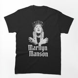 Marilyn Manson Graphic Macabre Goth Art Shirt