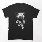 ABBA Black Metal Parody Portrait Design Shirt