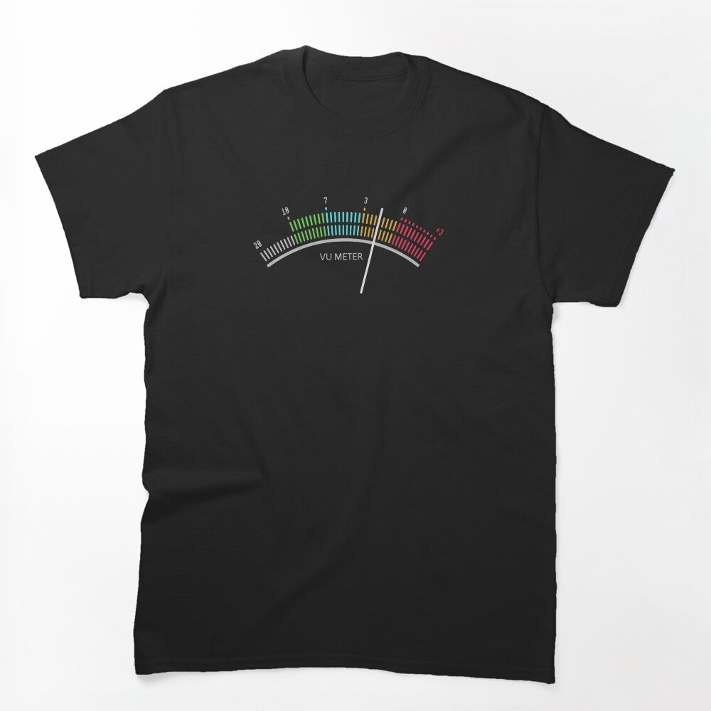 Analog VU Meter Cool Design Shirt
