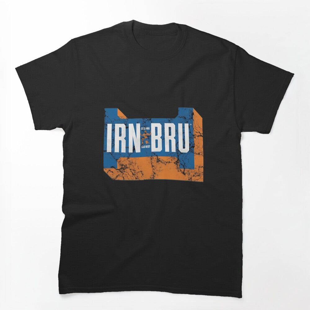Cracked Vintage Drink Logo Style Item Shirt