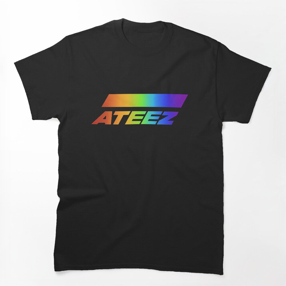 Ateez Rainbow Logo Shirt