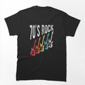 Retro Rock Revival The Cassette Guitar Emblem 4100 Shirt