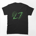 L7 BAND Vintage Logo Distressed Shirt