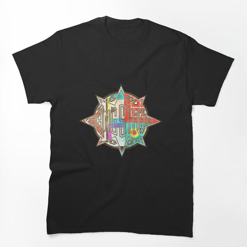 Colorful Gangstarr Logo Perfect Hip Hop Shirt