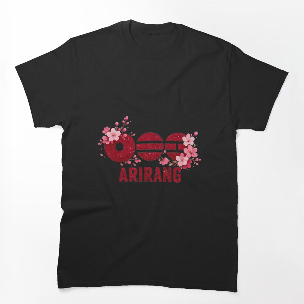 Arirang Inspired Korean Traditional Music Design Shirt