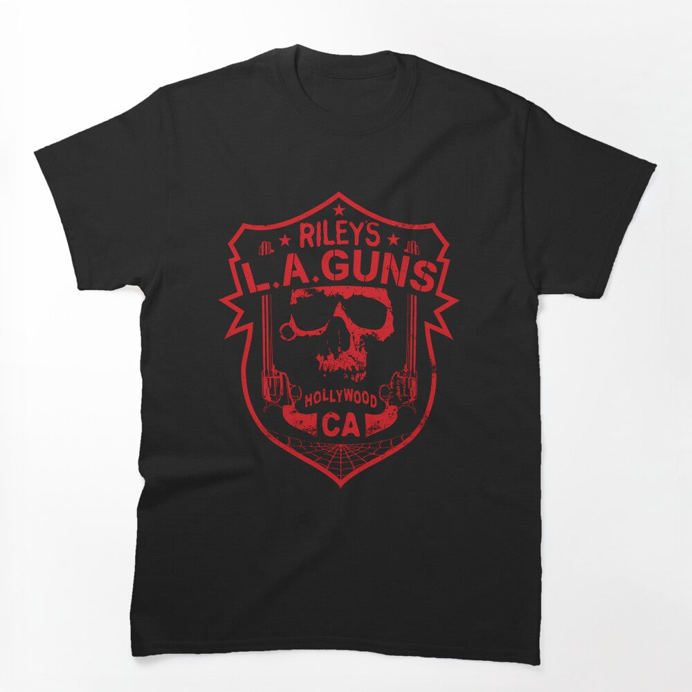Rileys L A Guns Official Logo Shirt