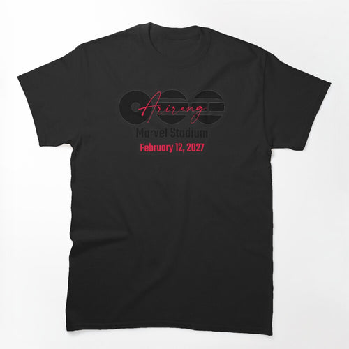 BTS Arirang World Tour Marvel Stadium D2 Shirt