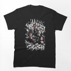 ALLDAY PROJECT Crash Metallic Chrome Group Art Shirt