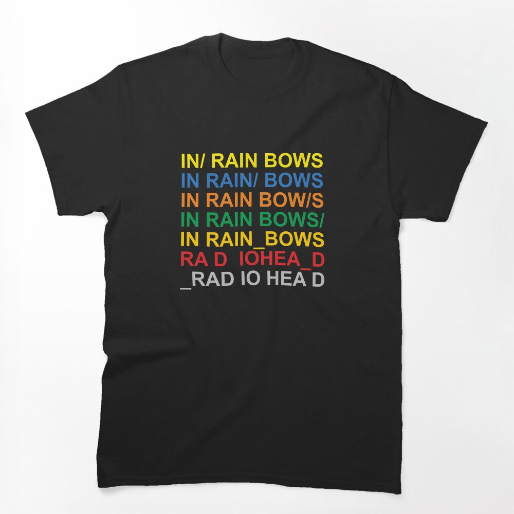 In RADIOHEADs Best Rainbows Shirt