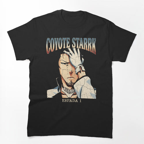 Coyote Starrk Bleach Anime Vintage Bootleg Rap Shirt