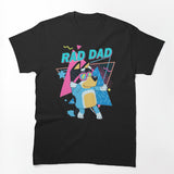 Rad Dad Dog Character Vibrant Shirt