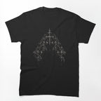 Gothic Cross Arch Dark Streetwear Shirt