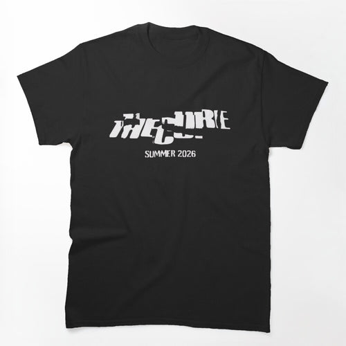 The Cure Summer 2026 Logo Gothic Rock Post Punk 80s Shirt