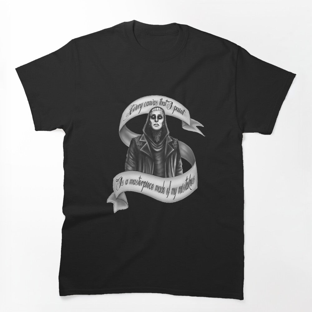 Miw Motionless In White Masterpiece Chris Tattoo Style Shirt