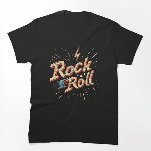 Thunderbolt Rock 'n' Roll Logo 2 Shirt