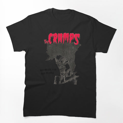 The Cramps Horror Punk Bad Music Bad People Shirt