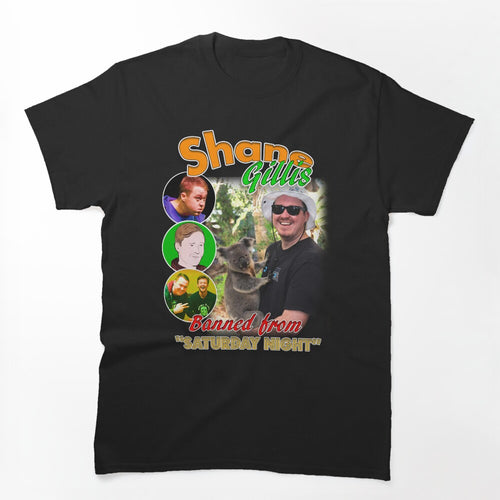 Shane Gillis Vintage Rap Style Design Shirt
