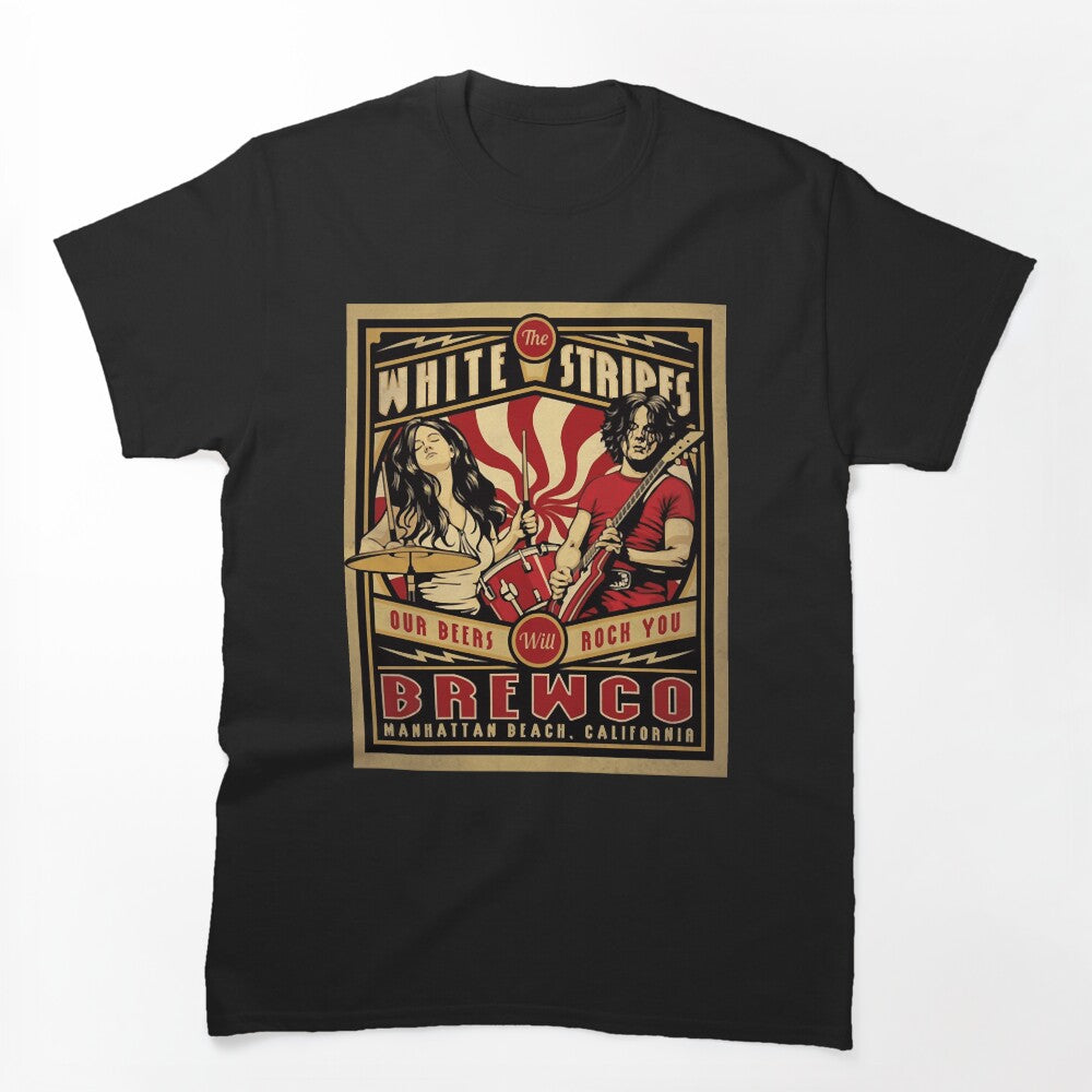 Retro White Stripes Shirt