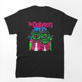 Pink Typography Alternative Rock Owl Shirt
