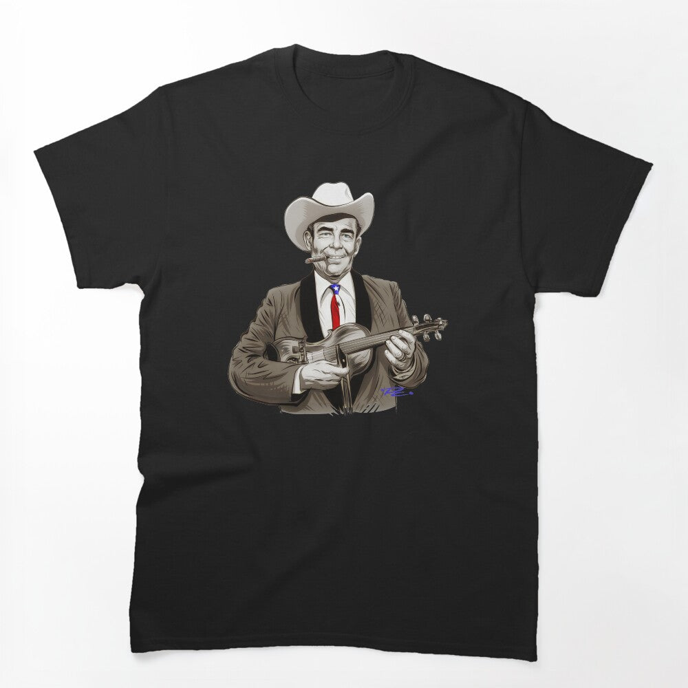 Bob Wills - An Illustration By Paul Cemmick Shirt