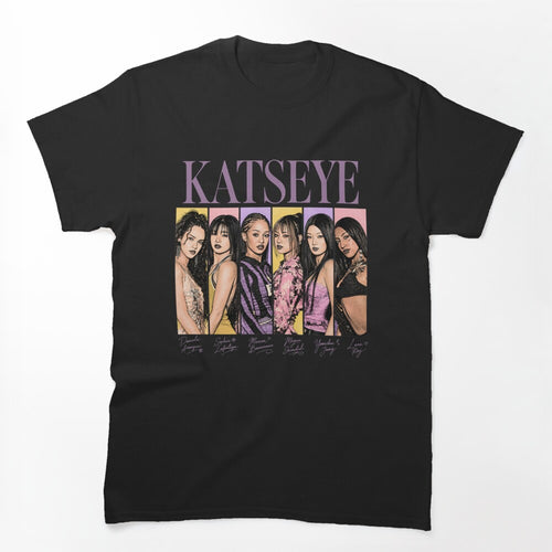 KATSEYE K-Pop Girl Group Pop Music Concert Shirt