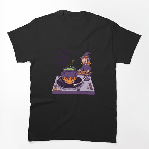 With's Brew Beats Turntable Halloween Shirt