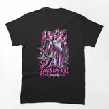 IVE Yujin Looks Can Kill Gothic Pink Visual Shirt