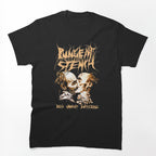 Death Metal With Two Head Man Shirt