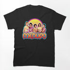 Menudo Yellow Purple Distressed Shirt