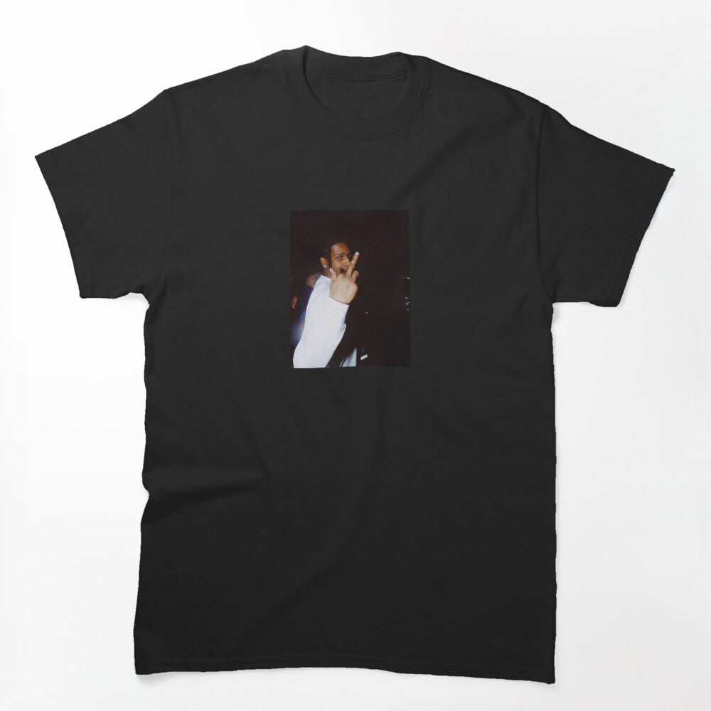 A AP Middle Finger Shirt