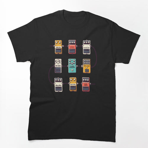 Electric Guitar Pedals For Guitarists Shirt