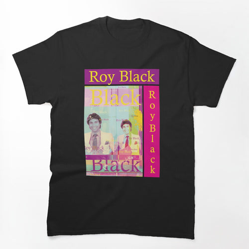 Nostalgic Retro Portrait Of German Pop Singer Roy Black Shirt
